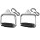 2X Pulldown Cable Machine Handles, Heavy Duty Triceps Biceps Press Down Cable Handle for Pulley Workouts Home Gym 1