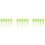 Step Down  Tees 0.86 Inch 300 Count Plastic  Castle Small Tees(Green) 1