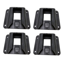 4X Bicycle Carrier Block Adapter for  Folding Bike Bag Rack Holder ABS Front Carrier Block Mounting