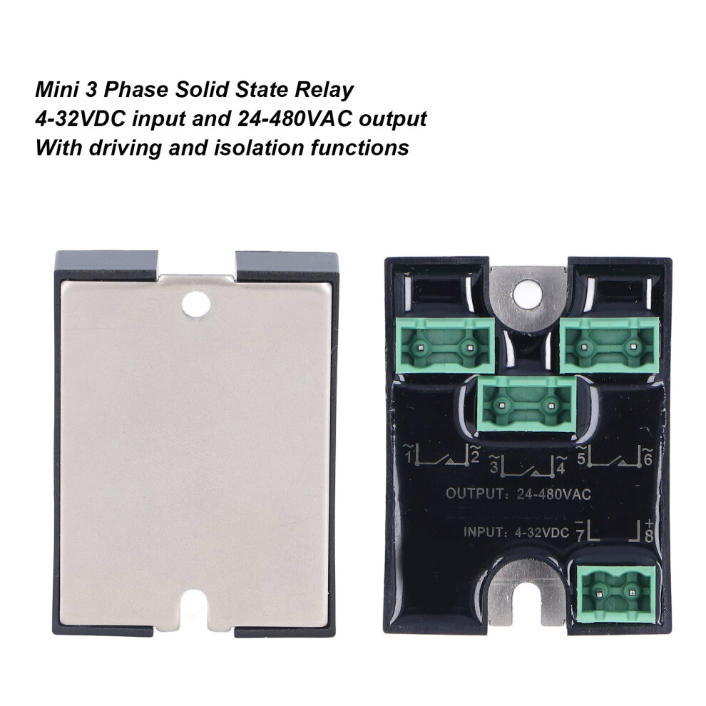 BERM 4‑32VDC to 24‑480VAC SSR Relay
