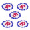 250-Eine-Packung;Farbe Zufaellig Golfball 18mm 1