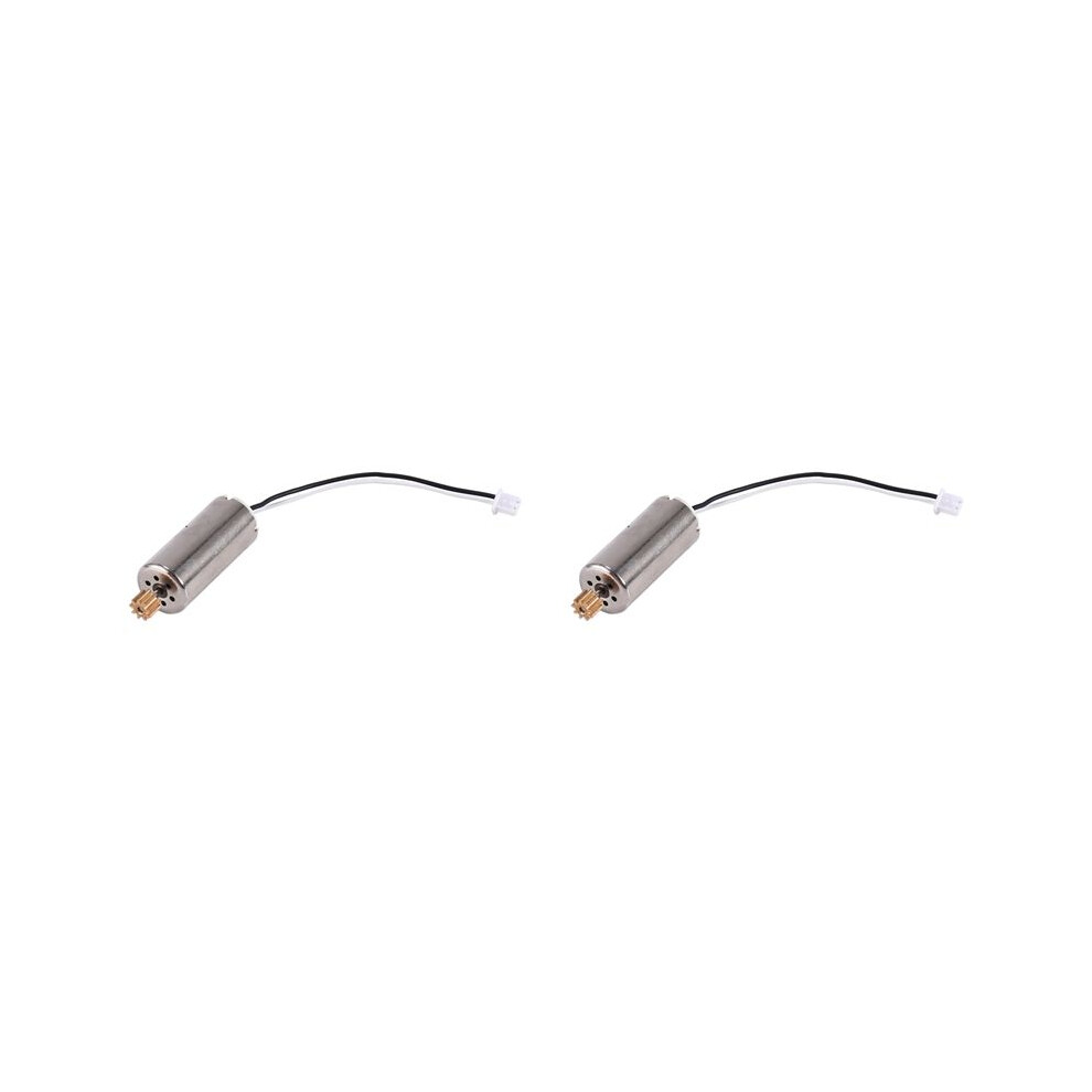 2X C186 Main Motor With Motor Gear For C186 C-186 Rc Helicopter Airplane Drone Spare Parts Upgrade Accessories Silver 4712137636705