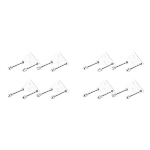 8Pcs Skateboard Hanger, Skateboard Wall Mount Wall Hanger Rack Storage Display Holder for Skateboards Deck Display