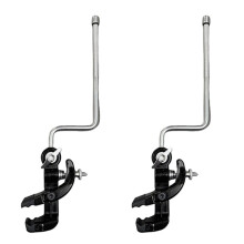 2X Drum Cowbell Clamp Drum Clip med Alligator Cowbell Base Hållare Trumma Sido Clip Tillbehör Till Slaginstrument