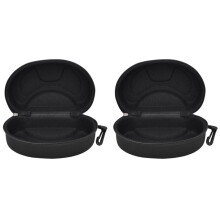 2X Reise-Snowboard-Brillenetui Ohne Brille Winter Outdoor Skifahren Sportbrille EVA-Sonnenbrillen-Aufbewahrungsbox
