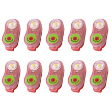 10X Gilet de Sauvetage, Lumière LED, Gilet de Sauvetage Flash, pour la Survie D'Urgence en Eau