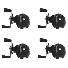 4X Water Drop Wheel Fishing Tyczki Kołowrotek 18 + 1 Wał 7.2: 1 High Gear Metal Cup Sea Jig Wheel Lewa Ręka