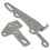 Automatic Transmission Shift Cable Bracket Lever Kit for TH400, TH350, 200-4R 7