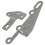 Automatic Transmission Shift Cable Bracket Lever Kit for TH400, TH350, 200-4R 9
