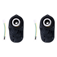 2X Motor de Accionamiento de Alta Potencia para Coche Eléctrico para Niños de 555 24 V y 18 000 RPM y Caja de Cambios, Caja de Cambios para Coche de