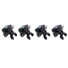 4X Scuba Diving 2Nd Stage Regulator Professional Underwater Scuba Dive Octopus Regulator Equipment Accessory-Black
