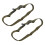 2X Adjustable New Single Point Sling Bungee Airsoft AEG Strap Army Green 1