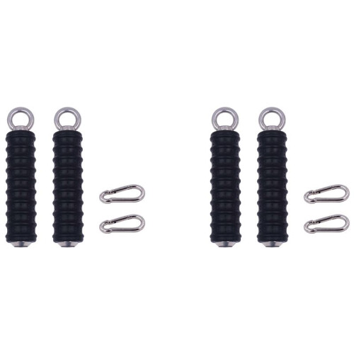 4Pcs Push Down Single Gym Handle Triceps Strength Pull  Hand Grips for Cable Machine Attachment Arm Fitness Equipment
