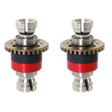 2X Metalen Differentieel voor Achter voor 1/18 ARRMA GRANITE GROM RC Auto Upgrade Accessoires