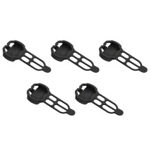 Bike Gel Skin Protective Case for Cadence Sensor, for Bryton, Magene Computer Sensor Black Cover,5Pc