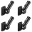 4X Flag Pole Holder Mounting Bracket Adjustable Flagpole Rod Hitch Bracket Multi-Position Flag Pole Mounting Bracket 1