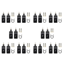 10X System Wireless per Chitarra Trasmettitore Audio Ricevitore System Wireless Ricaricabile USB per Basso Elettrico