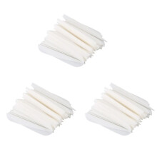 Frecce Vanes 4 Pollici Piuma di Plastica Fletching per Frecce DIY Tiro con L'Arco 150 Confezione (Bianco)