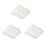 Arrows Vanes 4 Inch Plastic Feather Fletching for DIY Archery Arrows 150 Pack(White) 1