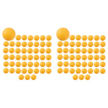 100- Pack Premium Pong Balls Advanced Training Table Durable Seamless Balls Orange
