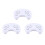 3X Children Electric Vehicle Remote Controller HH677K-2.4G Remote Controller Smooth Start Remote Control White 1