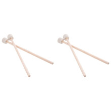 2 Pair Drum Mallet Stick Mallet Timpani Stick Drum Hammer Timpani Mallet for Percussion Instrument