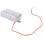 Set med 4 Elgitarr Humbucker Pickup Neck Bridge Pickuper för LP-Gitarrtillbehör Krom 6