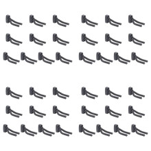 40Pcs Guitar Stand Guitar Hanger Holder Hook Rack Stand Wall Mount Home Studio Display for Guitar Bass