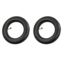 2 PeçA Tubo Interno Universal 10X2.5/10X2.75 Tubo Interno com VáLvula Dobrada VáLvula de 45 Graus para Scooter EléTrico de 10 Polegadas