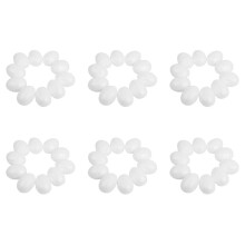 60 Eggs 6 cm White Easter Egg Decorative Egg for Painting or Sticking