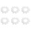 60 Eggs 6 cm White Easter Egg Decorative Egg for Painting or Sticking 1
