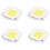 4X Square Shape White  Light Lamp COB SMD LED Module Chip 30-36V 20W 1