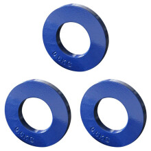 3X Pesos FracionáRios Pesos FracionáRios Placas de Peso MíNimo Placas de Treinamento de ForçA Disco Preciso AcessóRio Azul 0,5 Kg