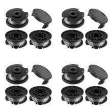 Lot de 12 Coupe-Bordures F016800569 Ligne de Bobine avec Couvercle de Bobine F016F04557 pour Easy Grass Cut ART 23SL 26SL