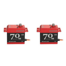 2X for X-Maxx RR10 Climbing Car 70Kg Brushless Metal High Torque Waterproof Stainless Steel Steering Gear