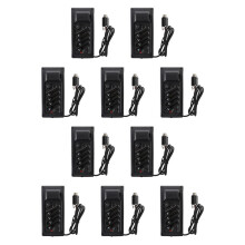 10X Complete Kit EQ Pre-Amp Pickup for Acoustic Guitar 7545R-4 Bands Volume Control,Supplied with Battery Box