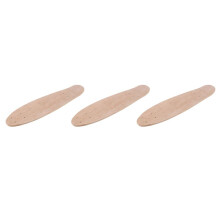 3X 22Inch Blank Skateboard Deck Natural 55.5X15cm Maple Banana Sliding Cruising Skating Single Rocker Board DIY Decks