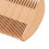 Wooden Double-Sided Beard Comb Beech 10x6cm Grooming Styling Tool 8