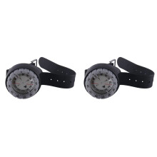 2X Diving Compass 50M Waterproof Scuba Diving Compass Elastic Rope Diver Underwater Direction Watch Equipment Accessory