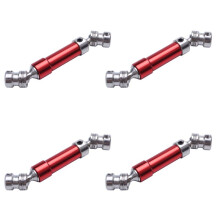 4Pcs Rear Center Drive Shaft CVD Transmission Shaft for 1:12 12428 RC Car Short Course Desert Buggy Off-Road