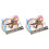 2X Alice A506 Electric Guitar Strings Single String E (1St) - E(6Th) Full Size Set for Professional Guitar Strings 1