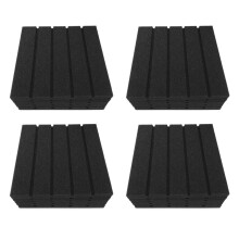 24 Pz Studio di Registrazione Insonorizzazione Pannelli Acustici Schiuma Spessa Spugna Leggera Assorbimento Acustico