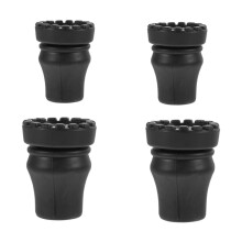 Trekking Pole Tip Covers AntiSkid Grip Rubber Protectors for Crutches and Hiking Sticks 4pcs