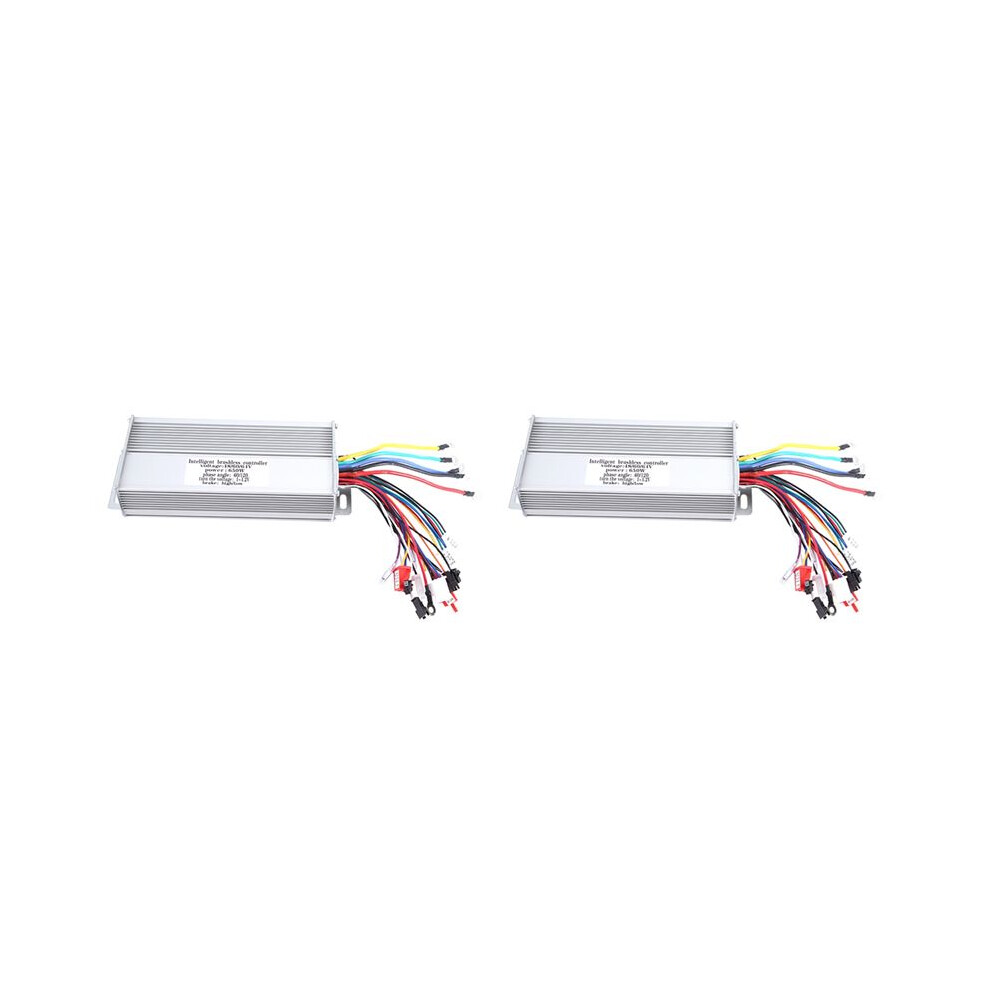 2X 48V/60V/64V 650W 15 Tubes Ebike Controller Electric Bicycle Controller Brushless Dual Mode For Electric Bike/Scooter 6033335486854