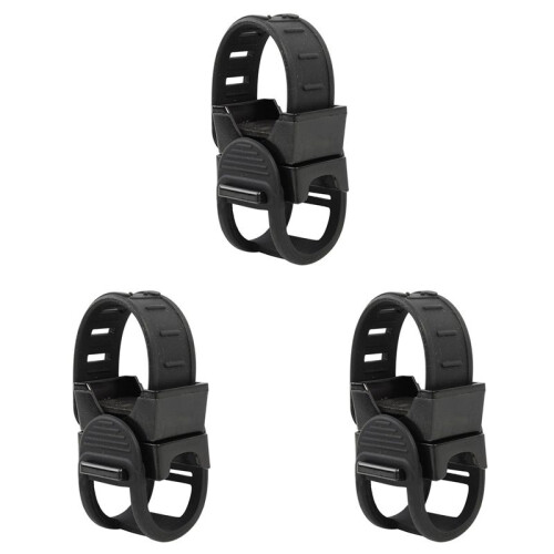 3X 360 Degree Rotation Bicycle Cycling Flashlight Mount Holder Front Light Torch Bracket 1