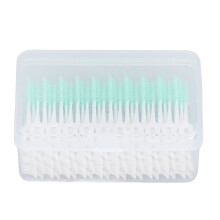 160Pcs Green Interdental Brushes Orthodontic Toothbrush Set for Easy Clean and Braces
