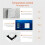 WiFi  Thermostat Temperature Controller Weekly Programmable Supports Touch Control-3A Black 6