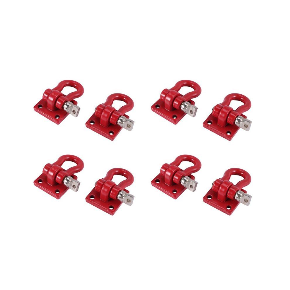 4 Pair Trailer Hook 1: 10 Scale Accessory For Rc Crawler Scx-10 Truck 6031805690138