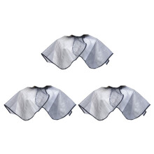 3X Salon Hairdressing Cutting Collar Shawl Waterproof EV Hair Dye Perm Color Cape Pro Hairdresser Apron for Hair Cutting
