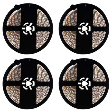 4X RGB 5M 5050 LED Strip Light Flexible 300 Leds SMD LED Tape Waterproof Epoxy
